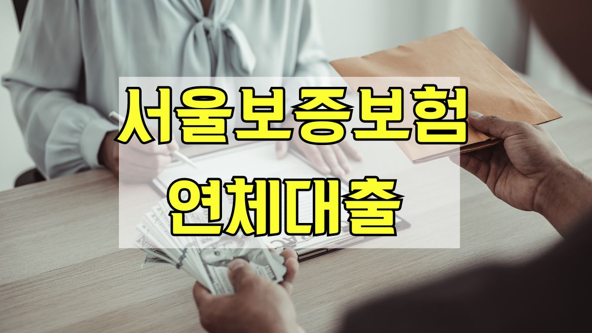 서울보증보험 연체대출