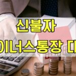 신불자 마이너스통장 대출